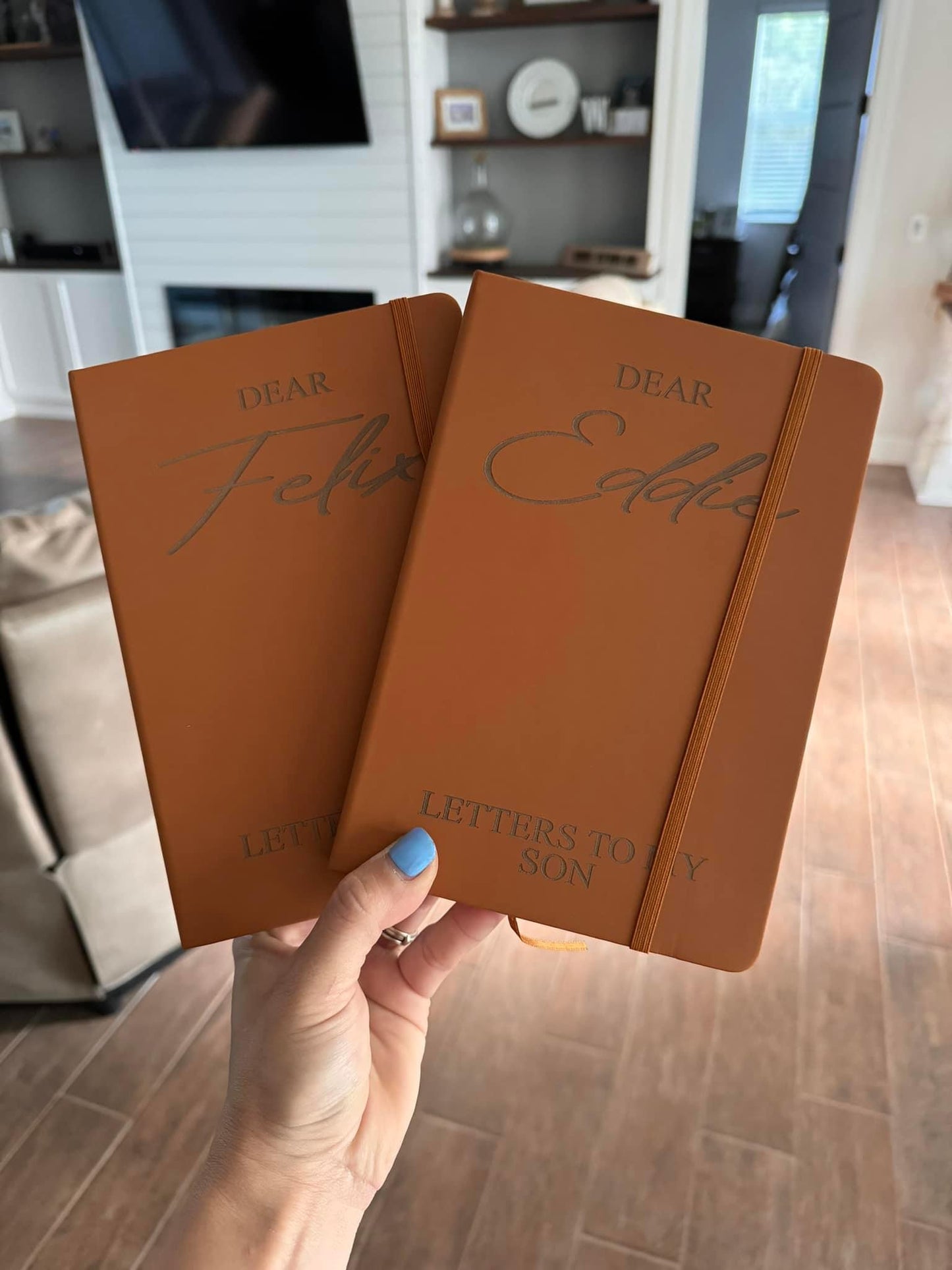 Leather Engraved Notebooks