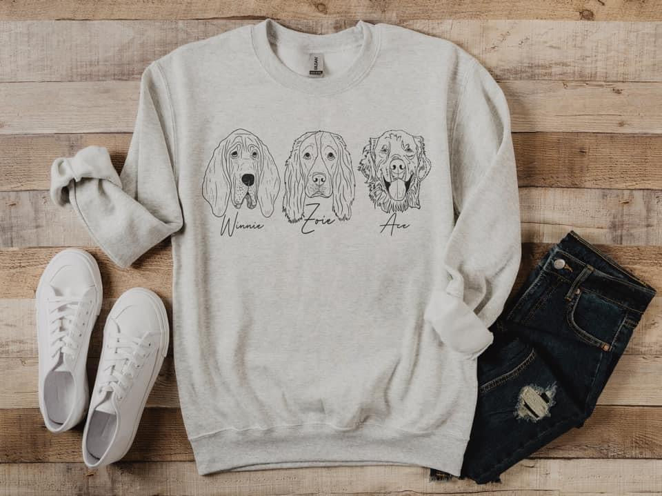 Dog Mama Personalized Sweatshirt