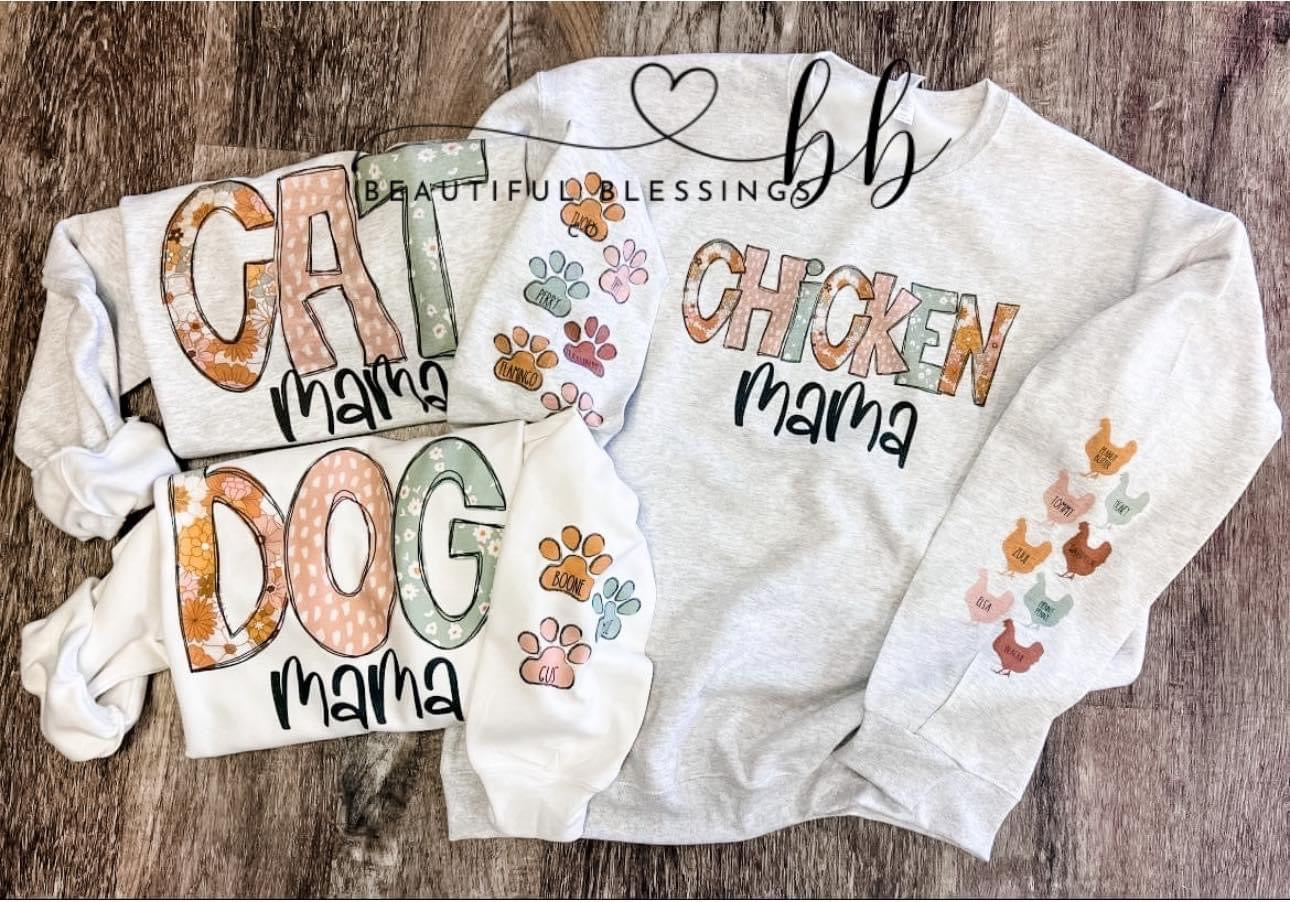 Custom Animal Mama Sweatshirt